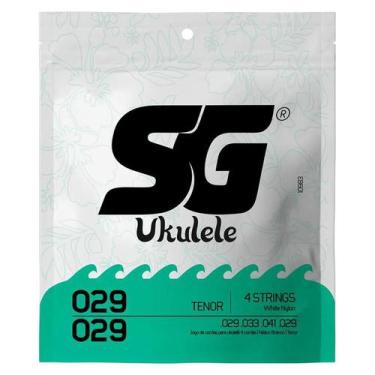 Imagem de Encordoamento sg ukulele tenor nylon 0.029 - 0.029