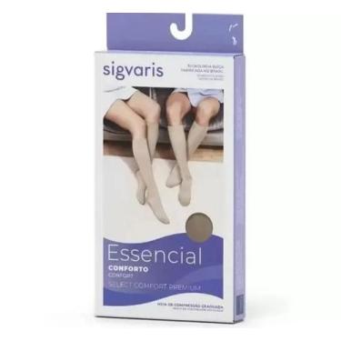 Imagem de Meia Panturrilha 862 Essencial 20-30Mmhg Comfort Fechada Sigvaris, M2