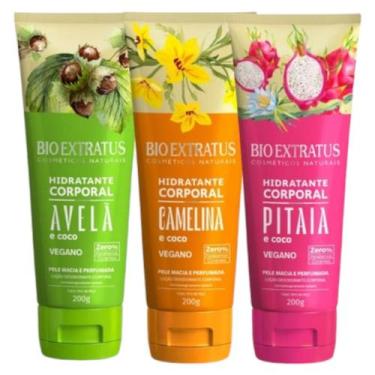 Imagem de Kit Hidratante Corporal Bio Extratus Avelã, Pitaia e Camelina - BIOEXT