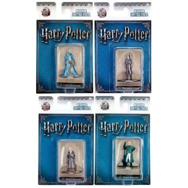 Imagem de Kit Sonserina Slytherin Harry Potter com 4 Miniaturas Nano - JADA