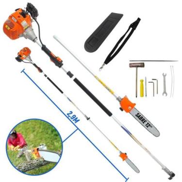 Imagem de Motopodador de Galhos Vulcan VP3300L 33CC Motor 2 Tempos Com Extensor 