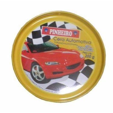 Imagem de Cera Automotiva Com Silicone E Carnauba Pinheiro 200 Gramas