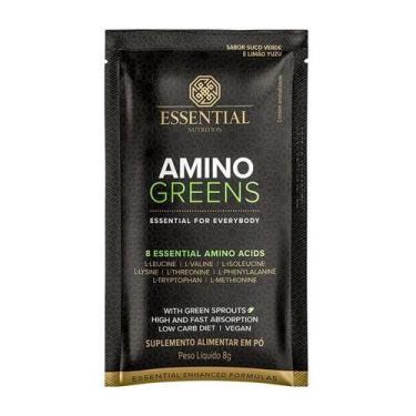 Imagem de Amino Greens Sachê 8G - Padrão: Único - Essential Nutrition