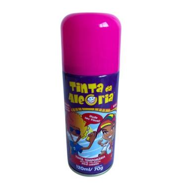 Imagem de Tinta Spray Temporária Para Cabelos Infantil Adulto Lavável - Linha da