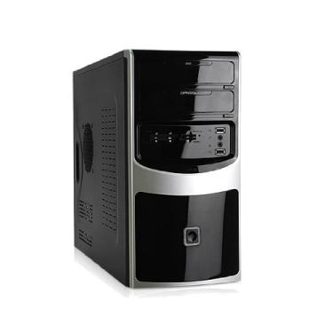 Imagem de Foxconn TLM-C03 300 Watts MATX Torre Case TLM-C03(H+A)+ISO-400