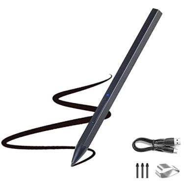 Imagem de Caneta Stylus para Microsoft Surface Pro9/8/7/6/5/4/3/X Surface Laptop/Book/Studio Surface 3/Go/Go2/Go3, sensibilidade à pressão 4096, caneta para superfície com adsorção magnética, rejeição de palma