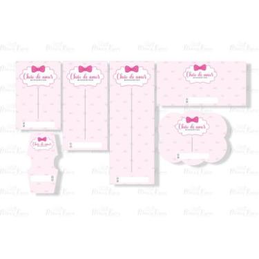 Imagem de Tags para laços/acessórios - Monica Ramos, FUNDO ROSA BB 