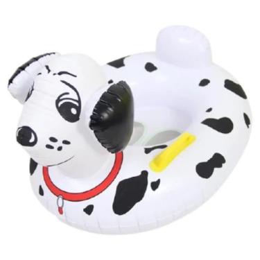 Imagem de Boia Inflável Infantil Dog Verão Piscina Assento Dálmatas - Elite