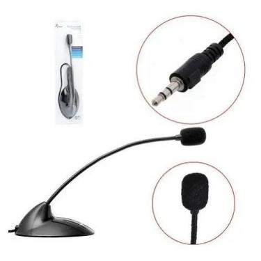 Imagem de Microfone Multimidia PC P2 de Mesa - Knup