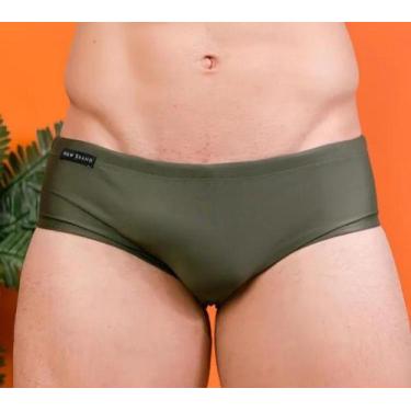 Imagem de SUNGA SLIM verde musgo tamanho G - New Brand Menswear