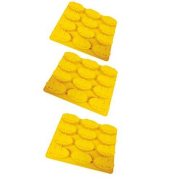 Imagem de Kit 3 Formas para Chocolate e Gelo em Silicone Super Herói - udlandia