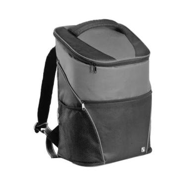 Imagem de Mochila termica tropical 18l preto/cinza - Soprano