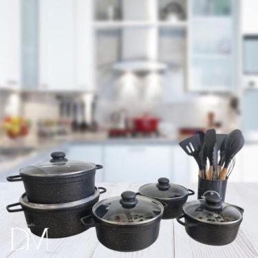 Imagem de Jogo de 05 panelas Della Master - Della Master Titanium