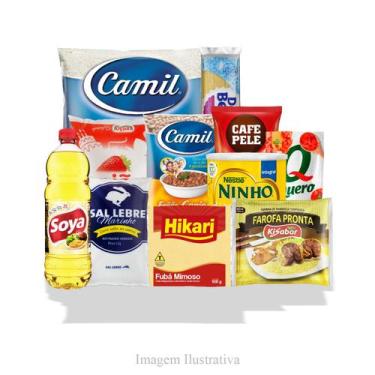 Imagem de Cesta Básica de Alimentos - 11 Itens Essenciais Qualidade - São Rubens