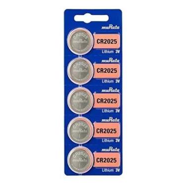 Imagem de Cartela Com 5 Bateria Cr2025 Murata - FERREIRA FS