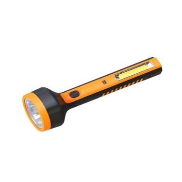 Imagem de Lanterna Farolete De Mão Grande Potente 15W Com LED Lateral Recarregáv