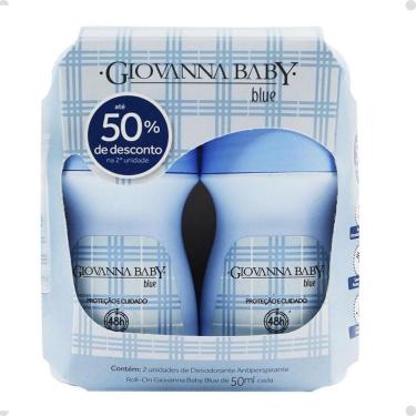 Imagem de Kit Desodorante Roll-on Giovanna Baby Blue Com 2