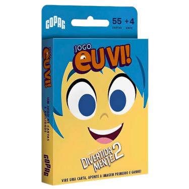 Imagem de Jogo de Cartas Eu Vi Divertidamente 2 Copag