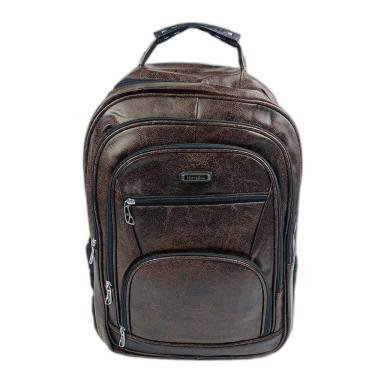 Imagem de Mochila Multifuncional Masculina Para Notebook Com Ampla Capacidade E Alça Reforçada marromescuro