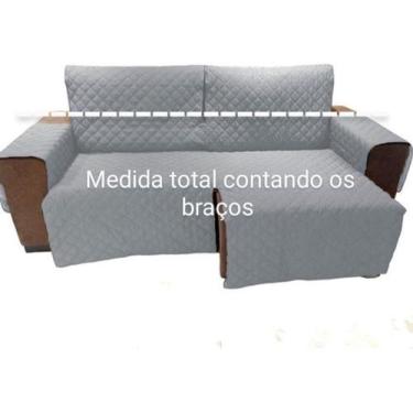 Imagem de Protetor Sofá 2.50m(medindo Com Braços)2 Modulos Retratil e reclinavel