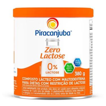 Imagem de Leite em Pó Zero Lactose Piracanjuba 380g