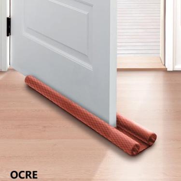 Imagem de Protetor Porta Veda Pó Duplo Matelado   0,80 cm - MAYRA ENXOVAIS, OCRE