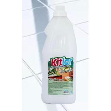 Imagem de Limpador Perfumado, Desinfetante Eucalipto 2 Litros - Kit Lar