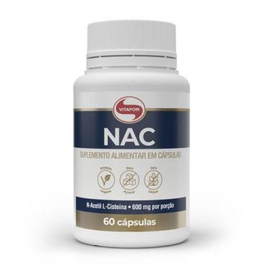 Imagem de NAC Vitafor 600mg 60 caps 