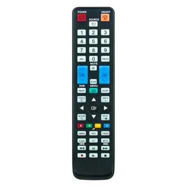 Imagem de Controle remoto de substituição AA59-00520A TM1060 adequado para Samsung LED TV UN40D5550RFXZA UN32D5550RFXZA UN40D5550RF UN32D5550 UN40D5550 UN32D5550RF UN32D5550RFXXXXZA ZX UN40 D5550RF