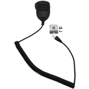 Imagem de Alto-falante portátil MH-67A8J com gancho de microfone para rádio Yaesu Vertex VX-2100 VX2500 VX2508 VX2208 VX2108 plugue RJ45 de 8 pinos