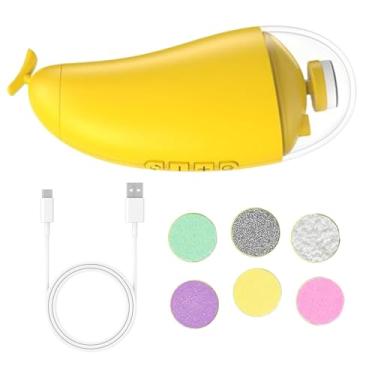 Imagem de Lixadeira de unhas para bebês Elétrica,Lixa de unhas elétrica para bebês,Cortador de unhas infantil | Aparador de unhas de segurança recarregável USB, cortador de unhas para homens e mulheres