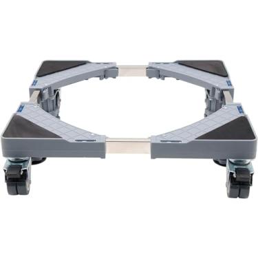 Imagem de Suporte Móvel, Base Móvel com Roda Universal, Ajuste de Tamanho Livre, Adequado para Geladeira, Máquina de Lavar,