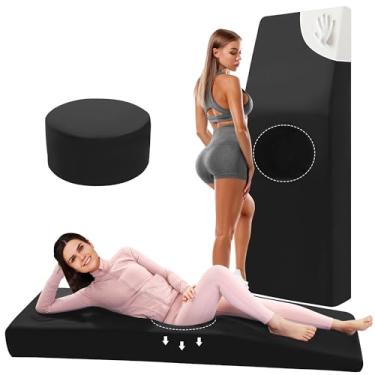Imagem de HOMBYS BBL Cama pós-cirurgia para dormir com orifício, colchão BBL de espuma de alta densidade com orifício, travesseiro brasileiro de recuperação de bumbum após cirurgia com capa removível, 170 x 56