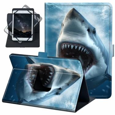 Imagem de ACWDMKH - Capa universal para tablet Android 10,1 polegadas, 360 graus, fólio de couro PU para iPad 9,7/10,2/10,5/Galaxy Tab 9-10,5 polegadas/Fire HD 10 e mais tablet de 9,0 a 10,5