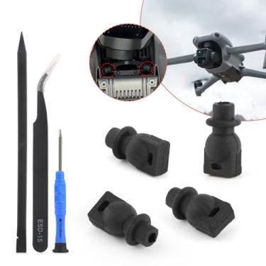 Imagem de Substituição para DJI Avata 2 Gimbal Borracha de Absorção de Choque para DJI Mavic 3 Bola Amortecedora Mavic 3 Pro/Air 3 Amortecedor Gimbal de Borracha Acessórios Peças com Ferramentas de Reparo (4