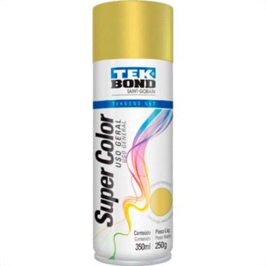 Imagem de Spray Tek Uso Geral Dourado 350Ml - TEK BOND TINTAS, Dourado