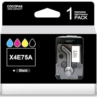 Imagem de Cabeçote de pino de tanque de páginas altas com relação X4E75A para HP 651 cabeça de impressão 517 532 617 515 508 510 511 518 519 531 538 610 618 550 570 650 impressora 1xpreto