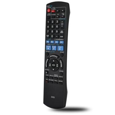 Imagem de Controle remoto de substituição para gravador de DVD Panasonic DMR-EZ48V DMR-EZ48K DMR-EZ48VE DMR-EZ485 DMR-EZ485V DMR-EZ485VK