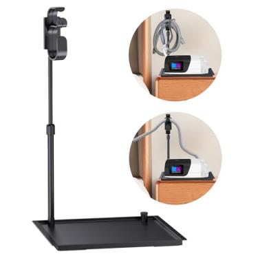 Imagem de Aifeedi Protetor De Cpap - Suporte Para Mangueira De Cpap, Organizador De Cabeceira - Suporte Para Mangueira De Cpap Com Gancho Retrátil Para Máscara E Tubo De Cpap, Mantém Os Suprimentos De Cpap Li