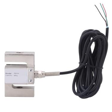 Imagem de SENSOR DE PESO DE CÉLULA DE CARGA DE ALTA PRECISÃO SENSOR TIPO S COM CABO PARA ESTAÇÃO DE MISTURA (50kg)