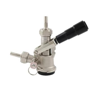 Imagem de Fabricação caseira de cerveja A D G S Type Keg Coupler Sankey Tap with Stainless Steel Probe Pressure Valve Home Brew Kegerator Beer Keg Dispenser Acessórios para vinho(D type)