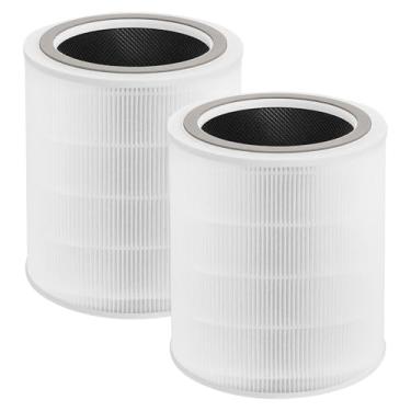 Imagem de Filtro de substituição Core 400s para Levoit compatível com Levoit Core 400s Smart Wifi Air Puri-Fier, Core400s-Rf, True H13 Hepa filtro e carvão ativado, LRF-C401S-WUS, 2 unidades