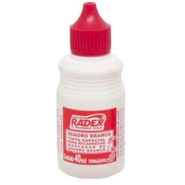 Imagem de Tinta Para Quadro Branco Radex 40ml, Vermelho