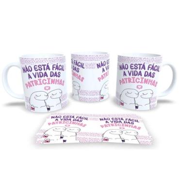 Imagem de Caneca de Porcelana Personalizada Flork Amizades Com Frases Divertidas