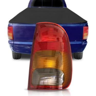 Imagem de Lanterna Traseira Saveiro Bola 1997 A 1999 Tricolor - SP ACESSÓRIOS, D