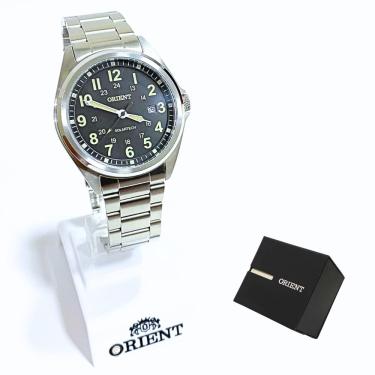 Imagem de Relógio Orient Masculino Analógico Solartech Prateado MBSS1492 P2SX