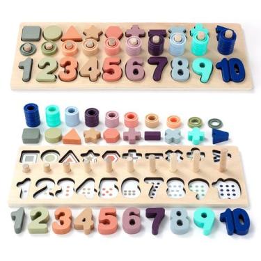 Imagem de Montessori Toy GeroCrew Macaron, 1 ano, menino, menina, +1 ano