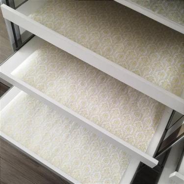 Imagem de Papel de Gaveta Perfumado - Arabescos - Cor Dourado- Tipo CK one - Cro