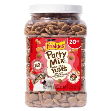 Imagem de Guloseimas para gatos Purina Friskies Natural Yums com salmão 600 ml