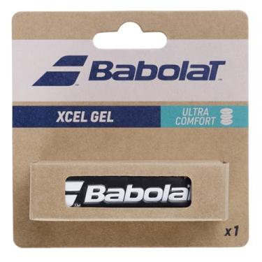 Imagem de Babolat Cabo de substituição para raquete de tênis Xcel Gel aderente em preto
